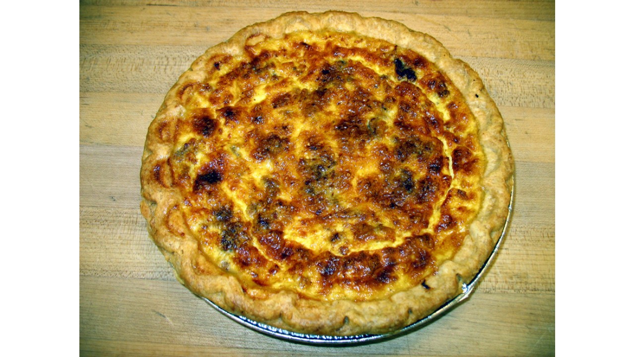 Breakfast Quiche Pan Merritt's Bakery