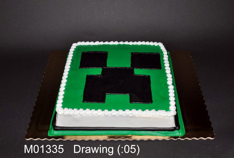 MinecraftCreeper Face - We Create Delicious Memories - Oakmont Bakery