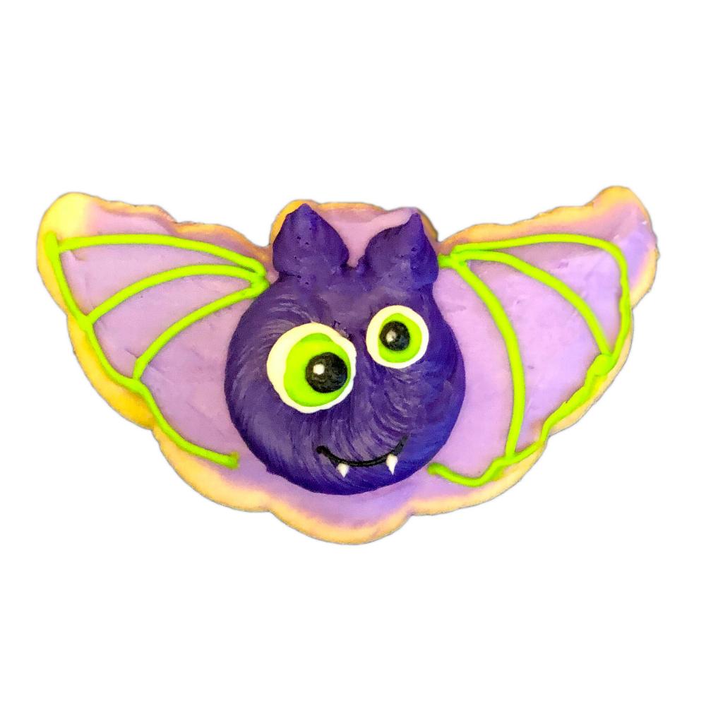 Halloween Bat Cookie