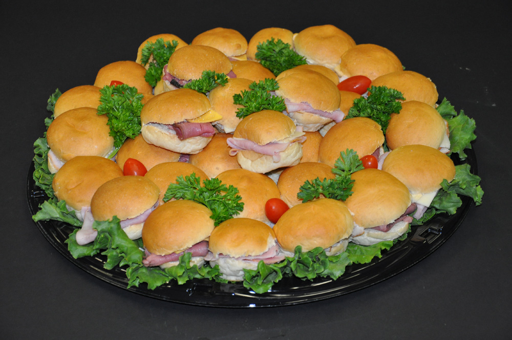 Dollar Bun Sandwich Tray 18