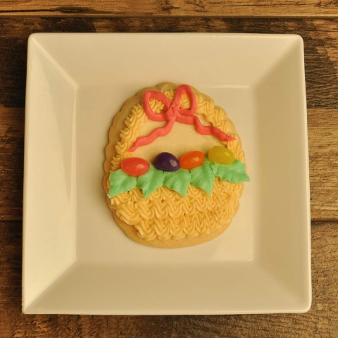 Decorated Cookie- Easter Basket